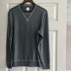 Men’s Toes on the Nose Crewneck Gray long sleeve size medium shirt